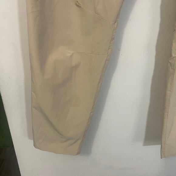 Fabletics The Only Pant Tan Cream Lightweight Outdoor Pant Straight Leg Sz L - Picture 8 of 14